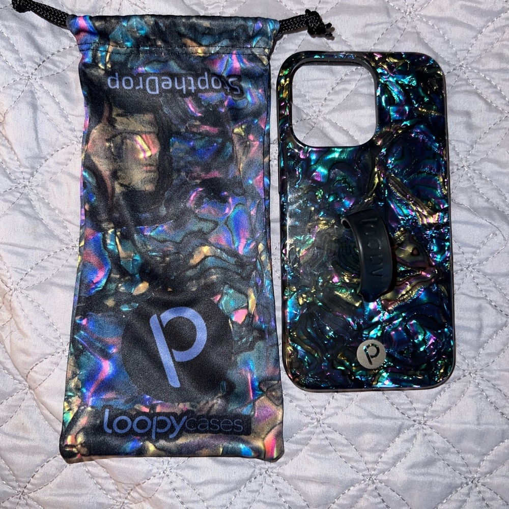 iPhone 13 Pro Phone Cases. Loopy and WalliCase.